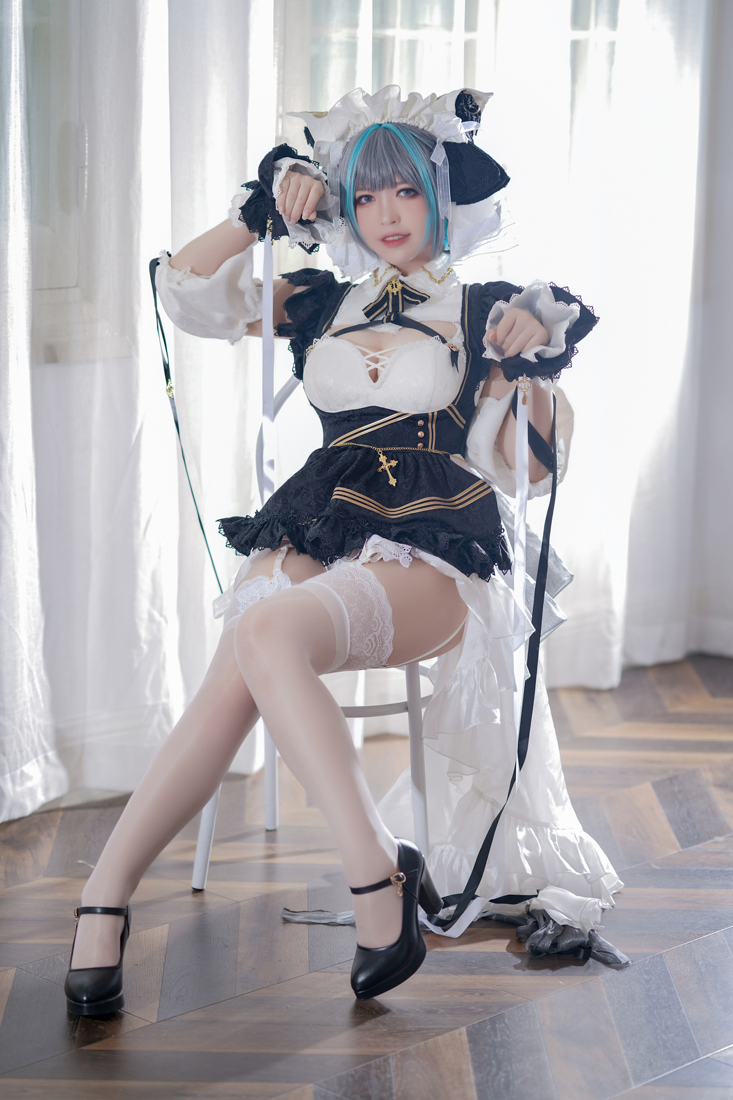 半半子柴郡cosplay8