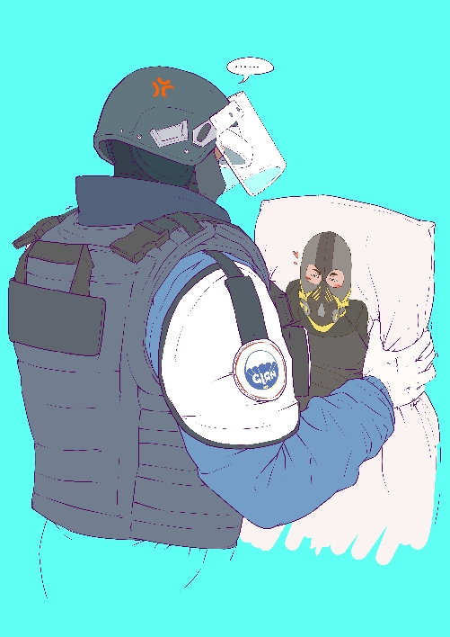 彩虹六号头像壁纸插画第四十五期
