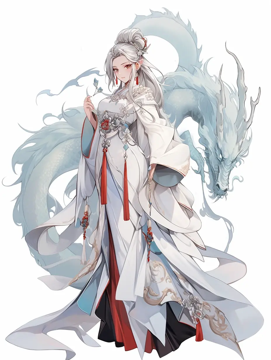 拟人化的中国龙