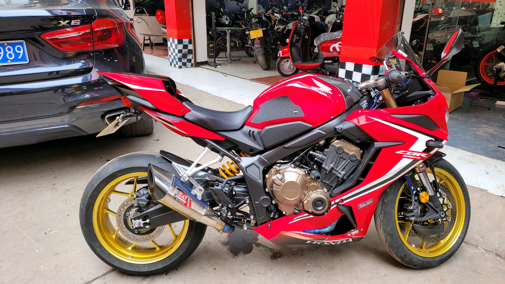 cbr650r改装后驼峰原创