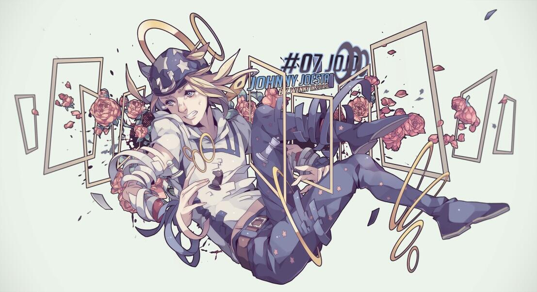 【JOJO同人图集】漆黑意志——乔尼·乔斯达(第13期) - 哔哩哔哩