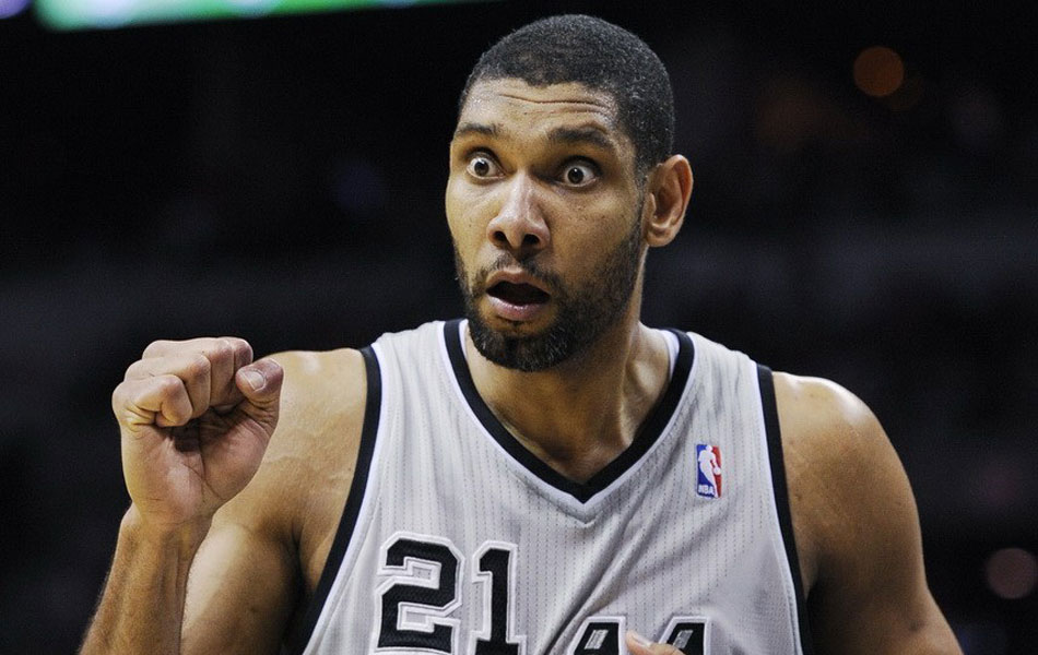 第一大前锋石佛蒂姆.邓肯