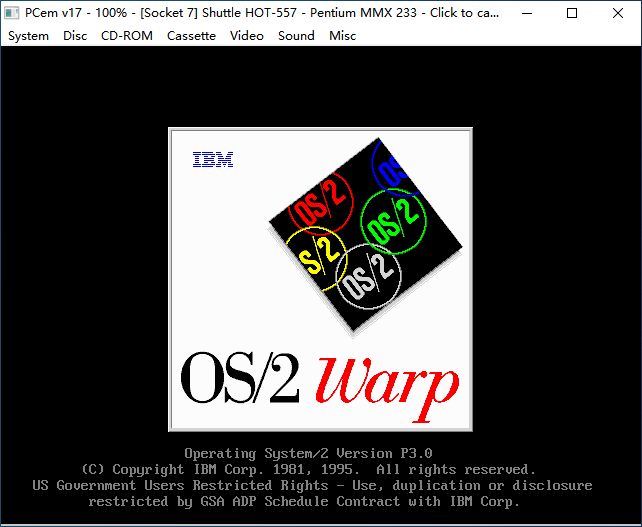 IBM OS/2 Warp 3 简体中文版 标准版 的安装 - 哔哩哔哩