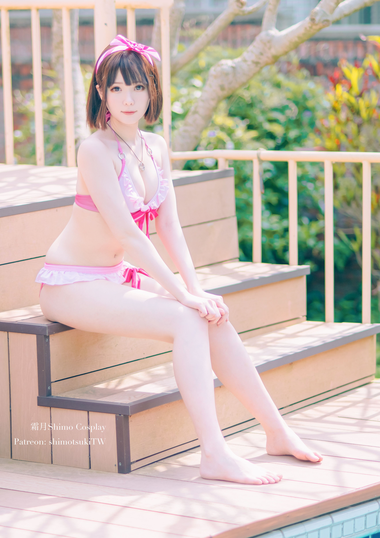 霜月Shimo加藤惠泳衣Cosplay8