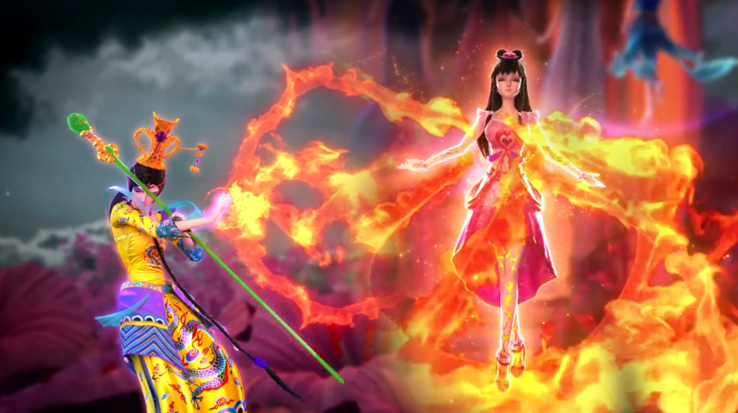 叶罗丽:王默化身火焰女神,邪魅个性很拽,面对女王霸气十足!