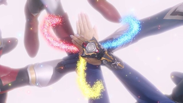 泰迦奥特曼泰迦成为经费战士变身特效炫酷技能变得强大