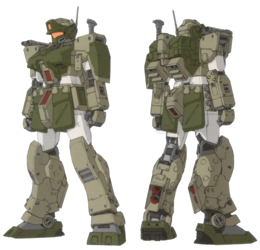 【机动战士高达】精兵强将----RGM-79S 吉姆斯巴达型 - 哔哩哔哩