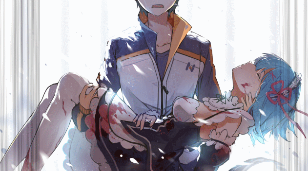 然后我们来看,加上速度线之后的效果:pid=59296786比如这是一张悲伤的