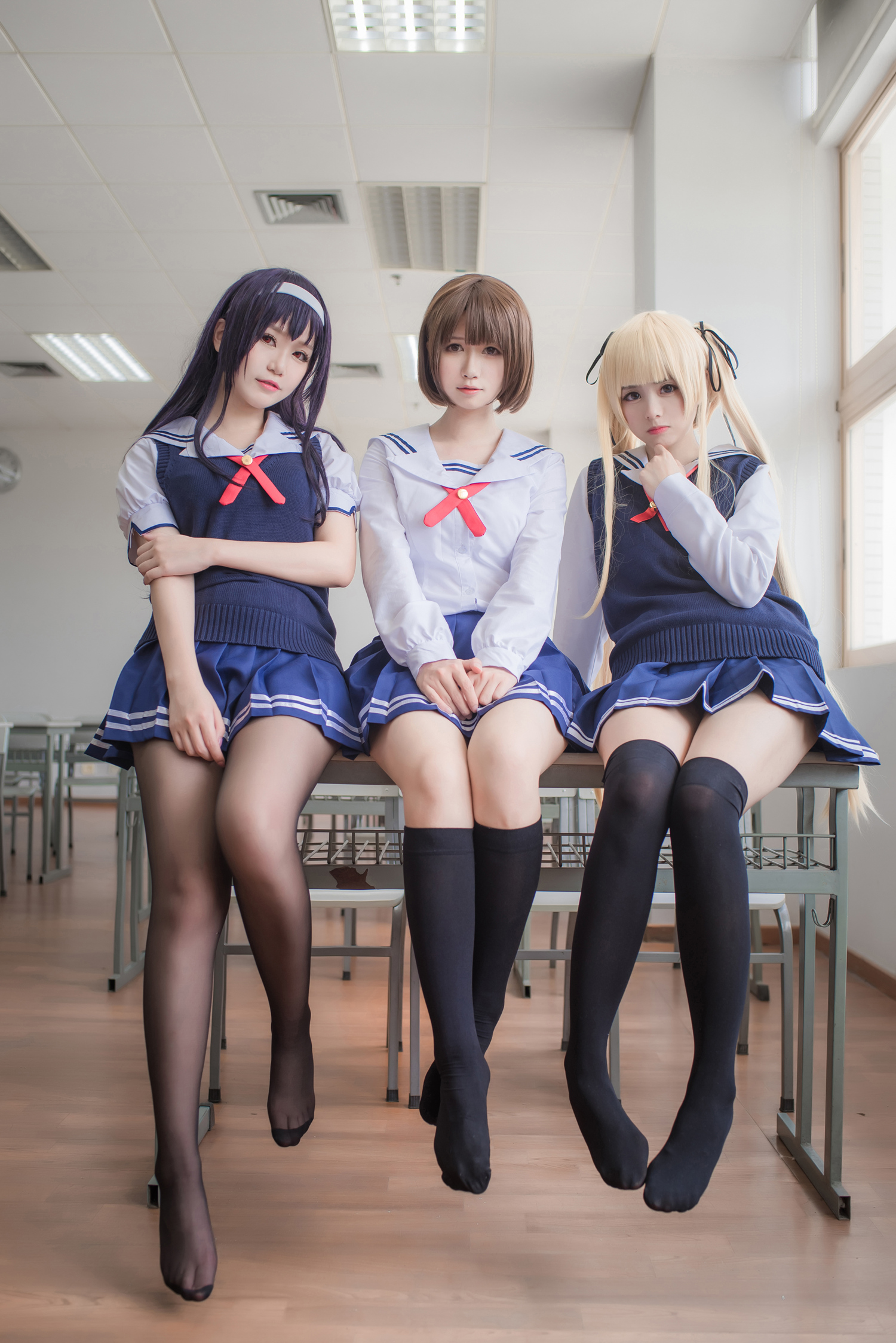 Yoko宅夏白金Saki小野妹子w路人女主的养成方法同人cosplay9