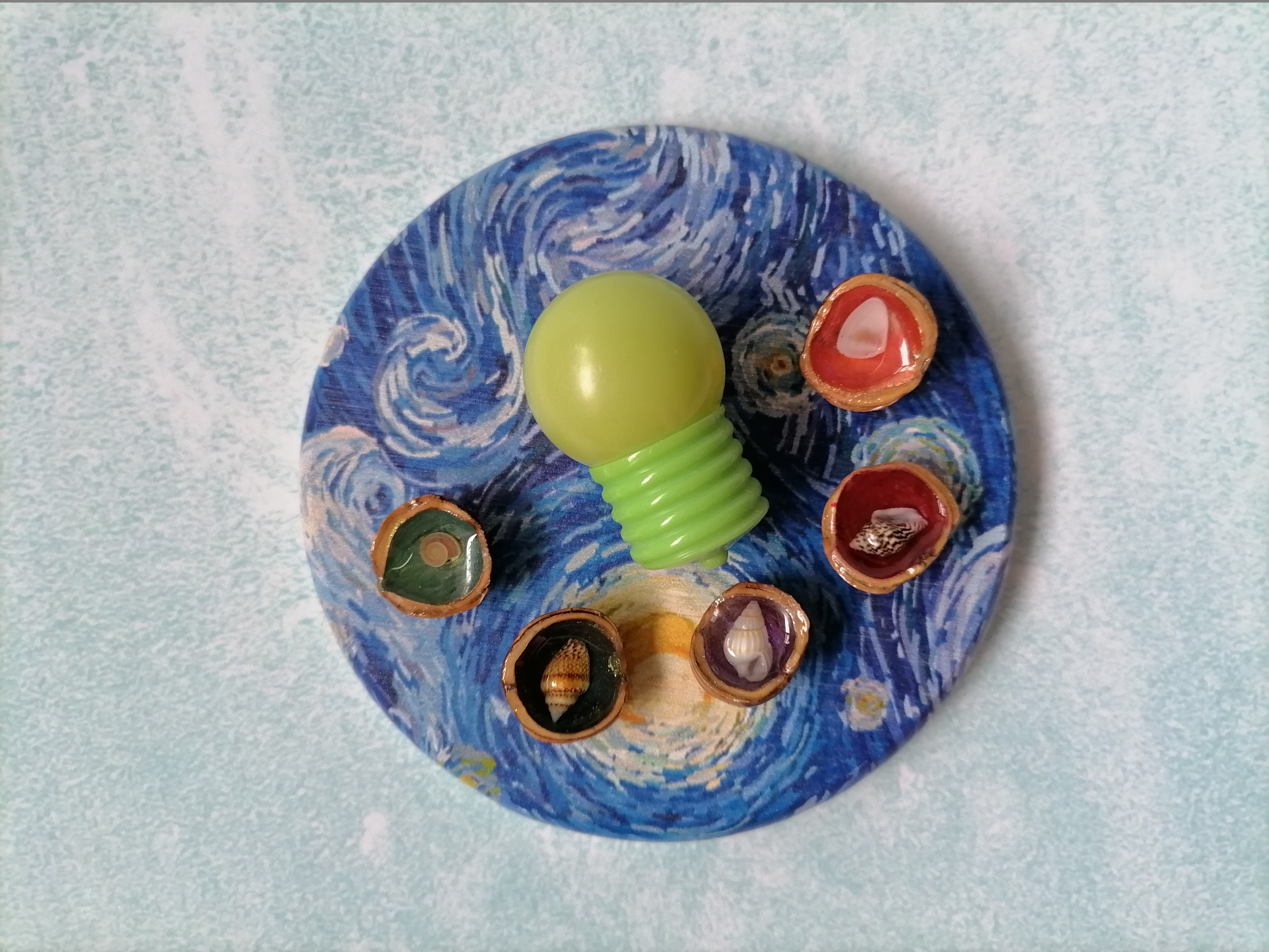 【小y和小绿】滴胶手工作品——浩瀚的星海和我的梦