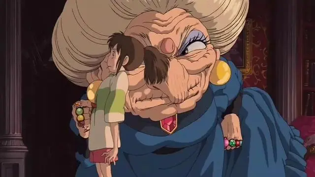 千与千寻 每个汤婆婆曾经都是荻野千寻 哔哩哔哩