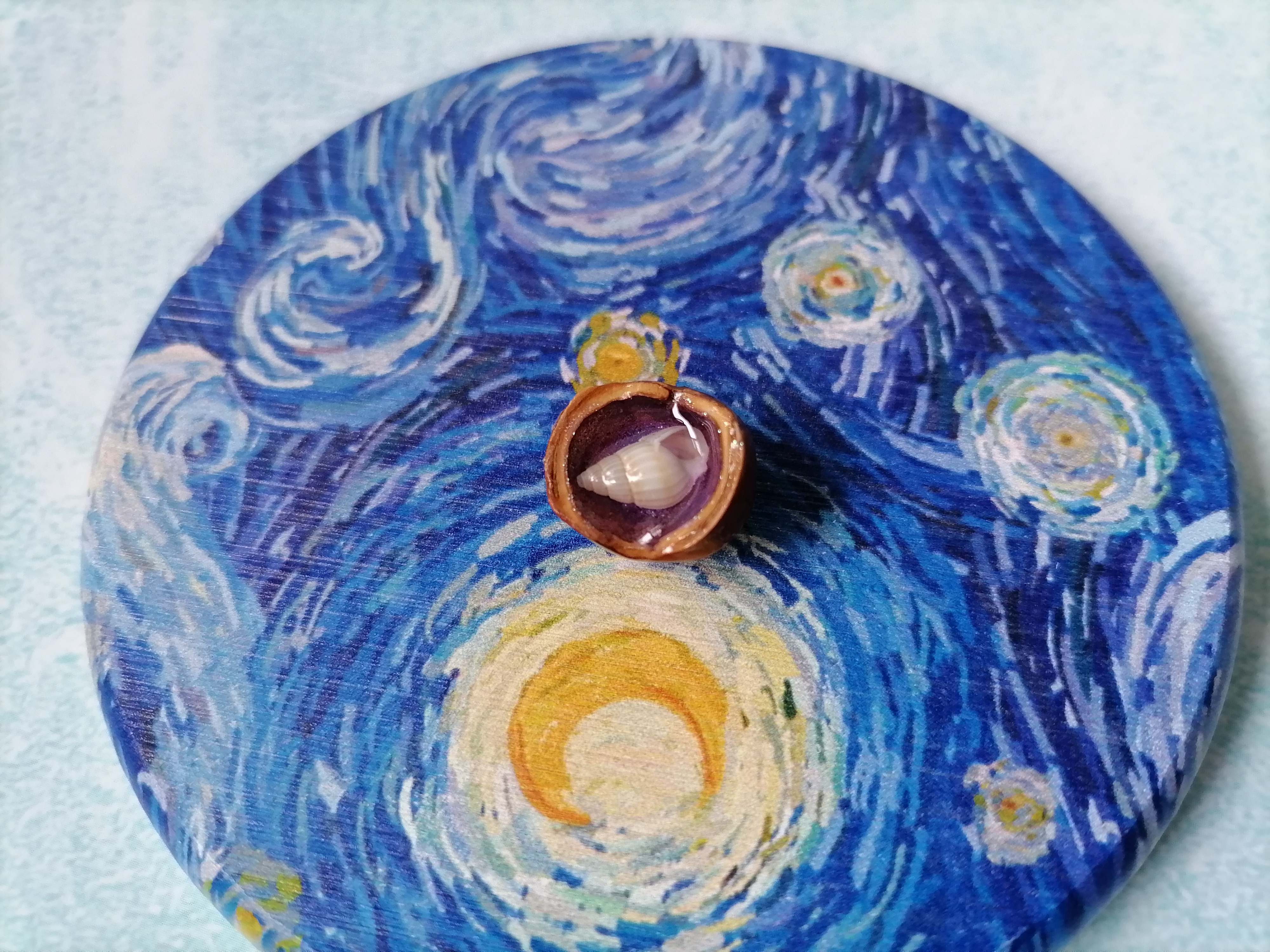 【小y和小绿】滴胶手工作品——浩瀚的星海和我的梦