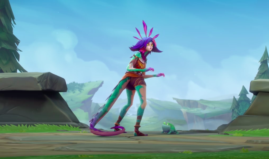 LOL新英雄妮蔻可以镜像队友!这回可以同时看到三个亚索了!