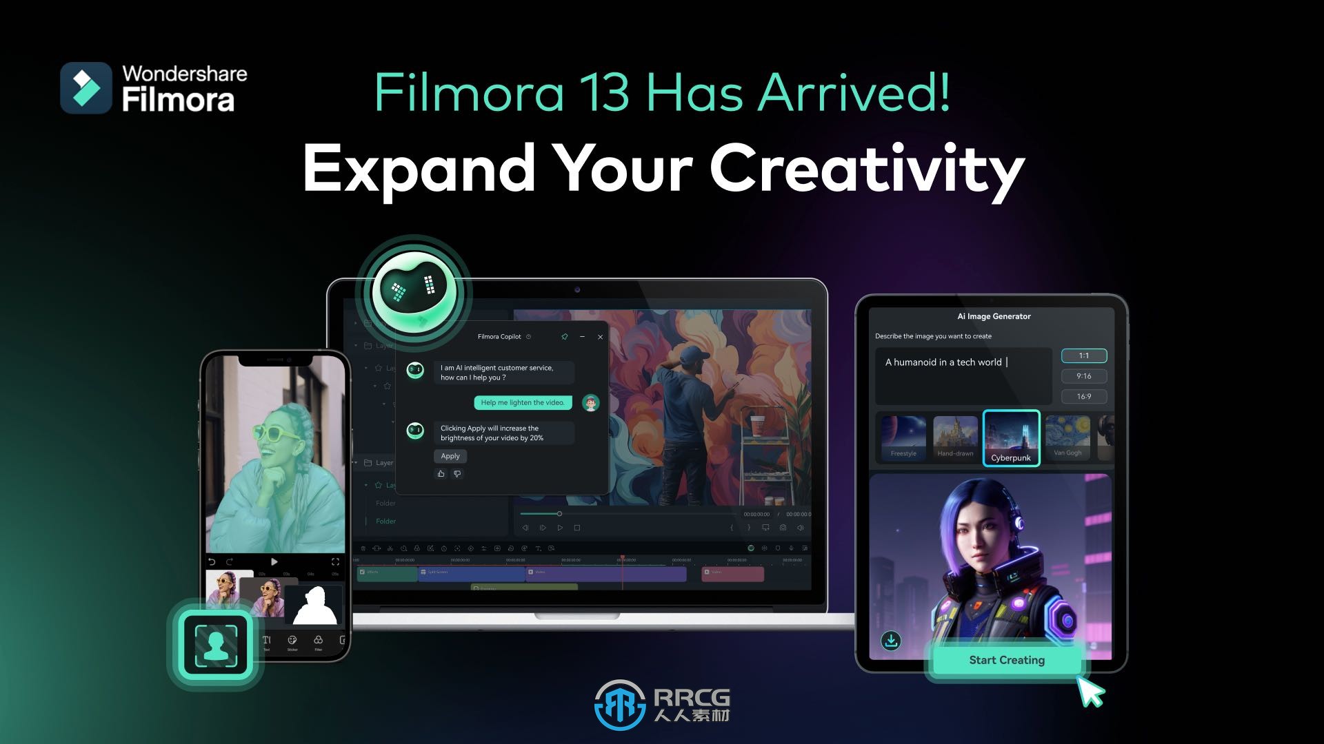 Wondershare Filmora X v13.0.25.4414 for apple download