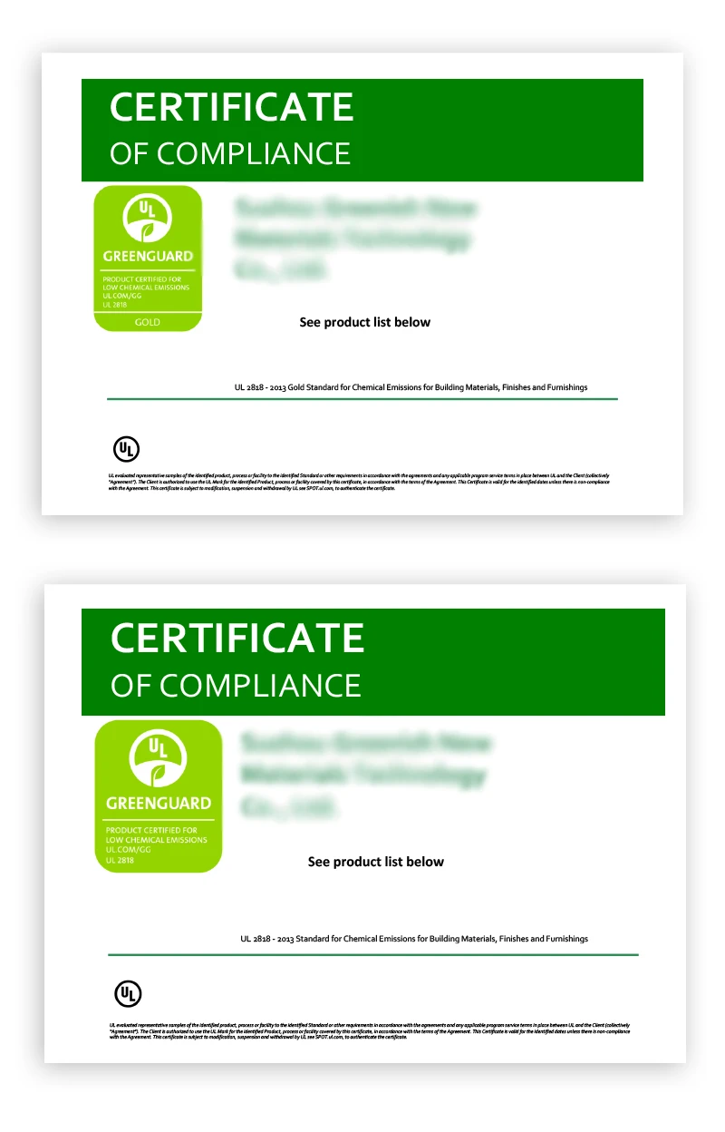 GreenGuard认证服务—安可捷助力苏州某材料公司隔音毡产品成功获得GREENGUARD GOLD认 哔哩哔哩