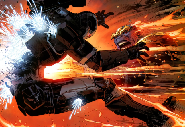 灭霸打败钢铁侠只要一拳,钢铁侠到底应该如何打败灭霸?