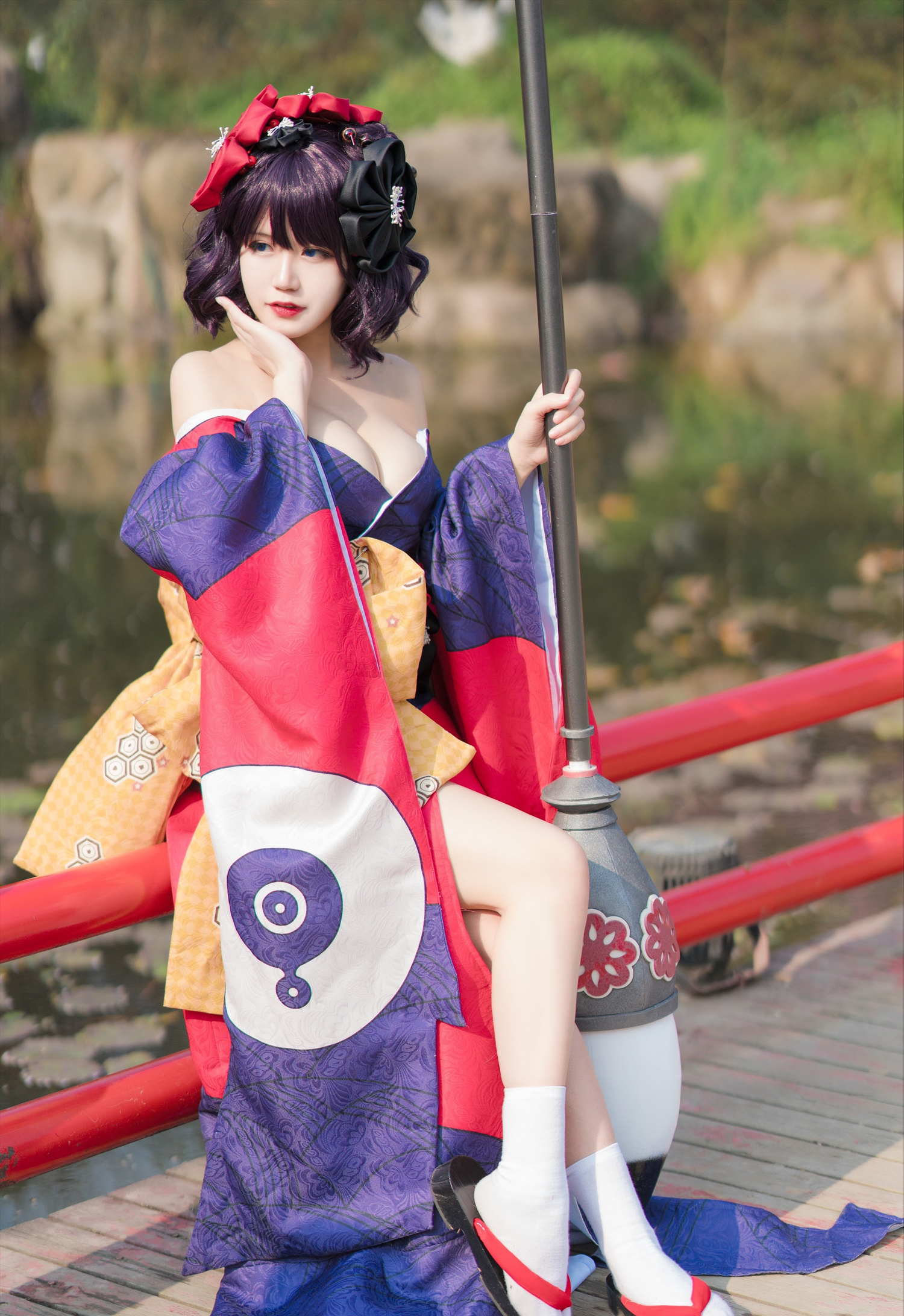 小仓千代W葛饰北斋Cosplay6