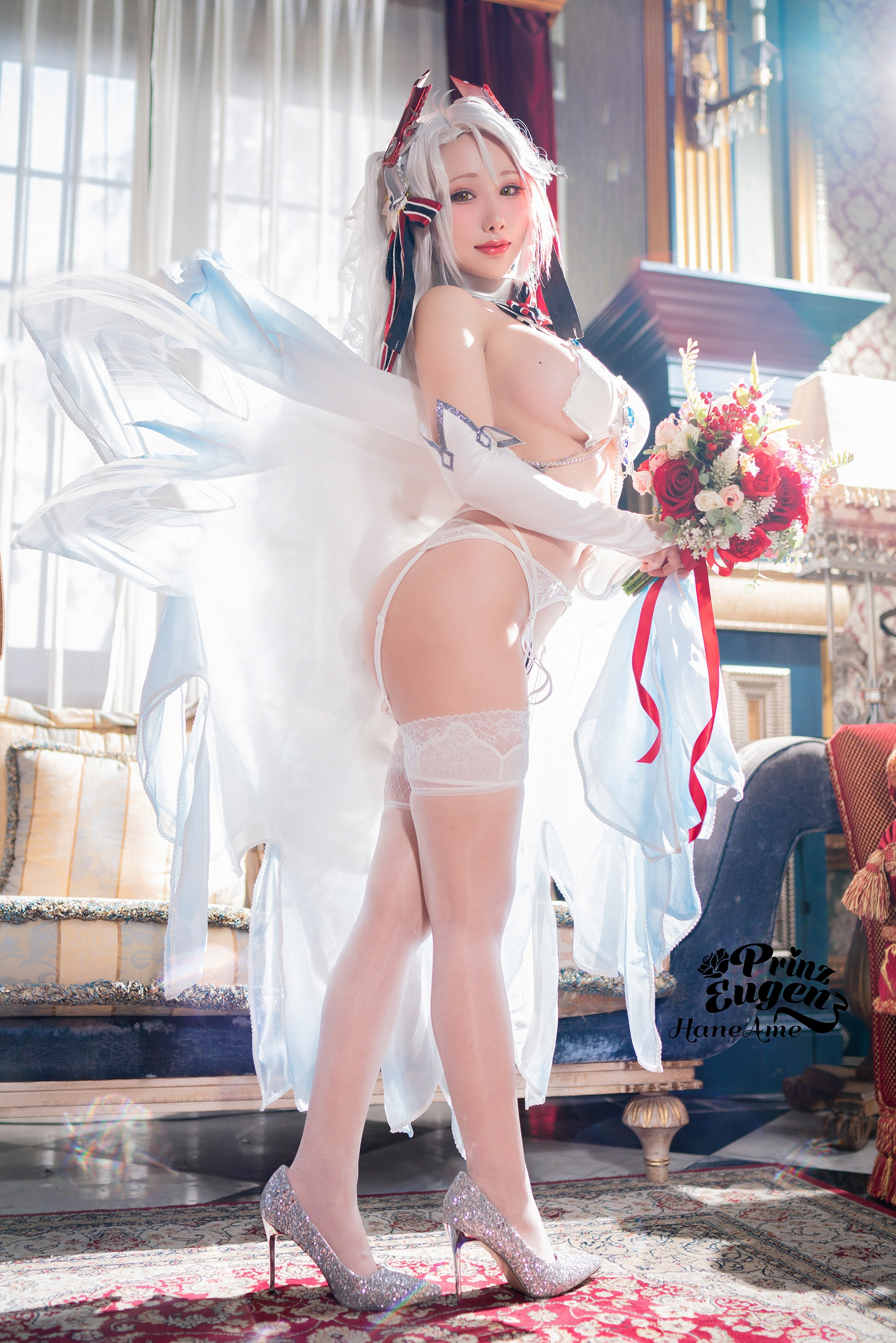 雨波_HaneAme歐根親王婚纱cosplay2