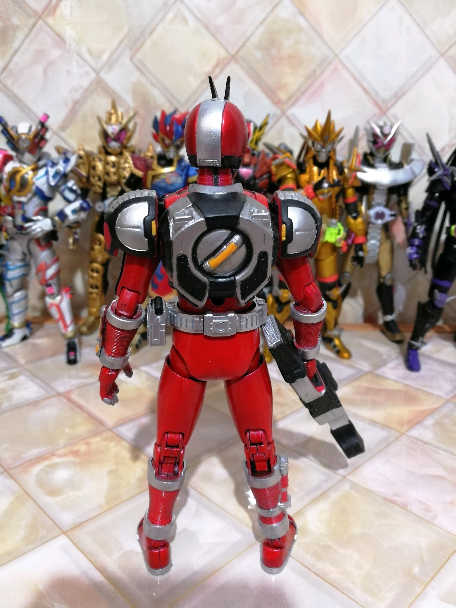 自改假面骑士拼装faiz 爆裂形态