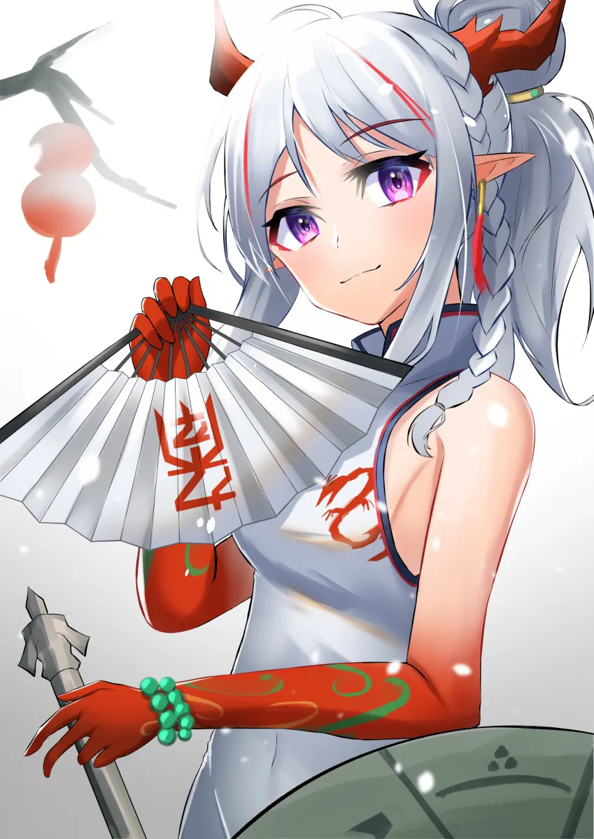 明日方舟美图年旗袍