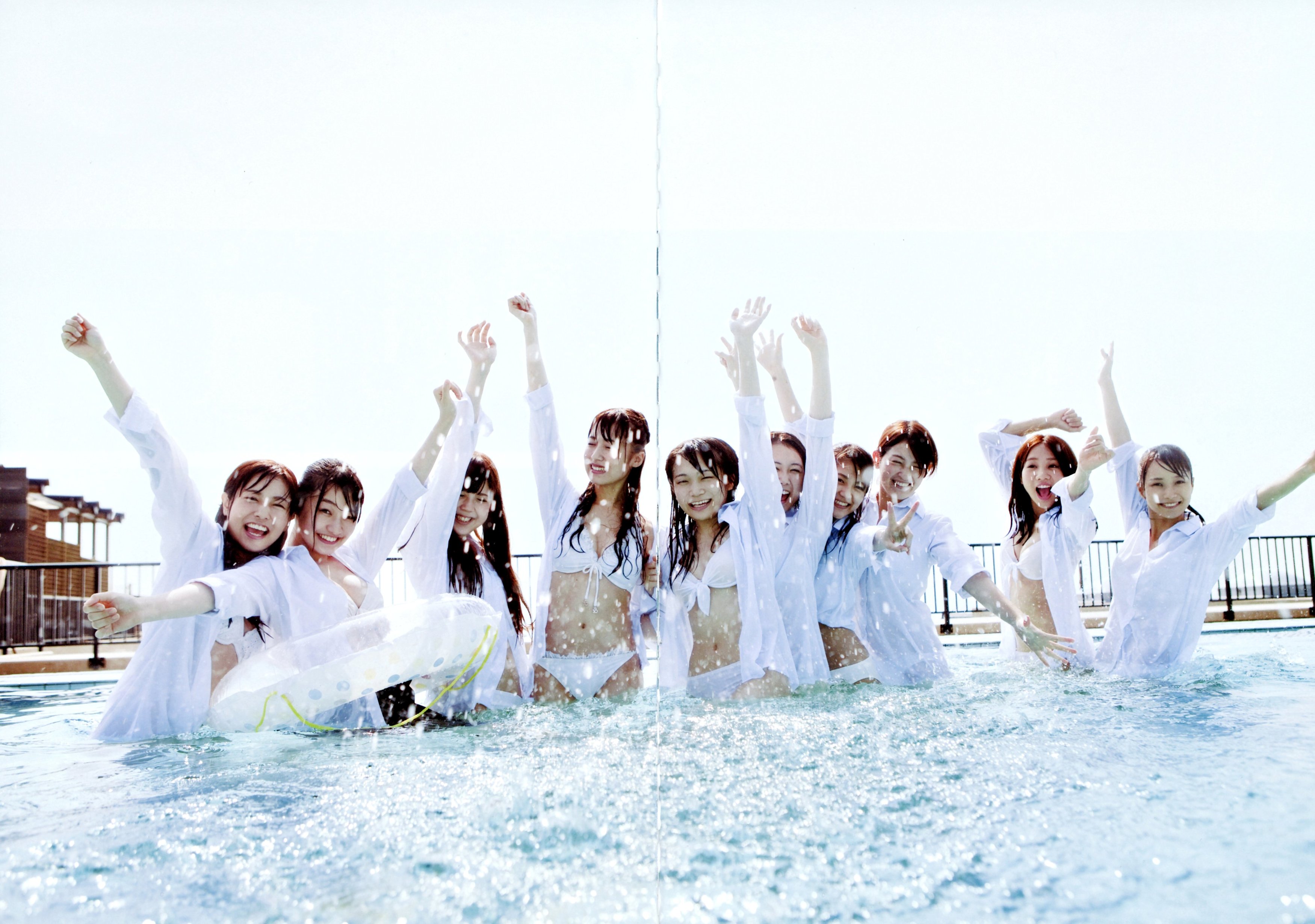 【乃木坂46】写真集-乃木坂派09-泳池篇(加速更新) - 哔哩哔哩专栏