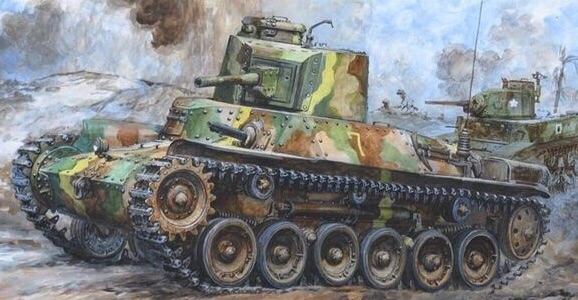 送大家一些知波单和日本战车的图！