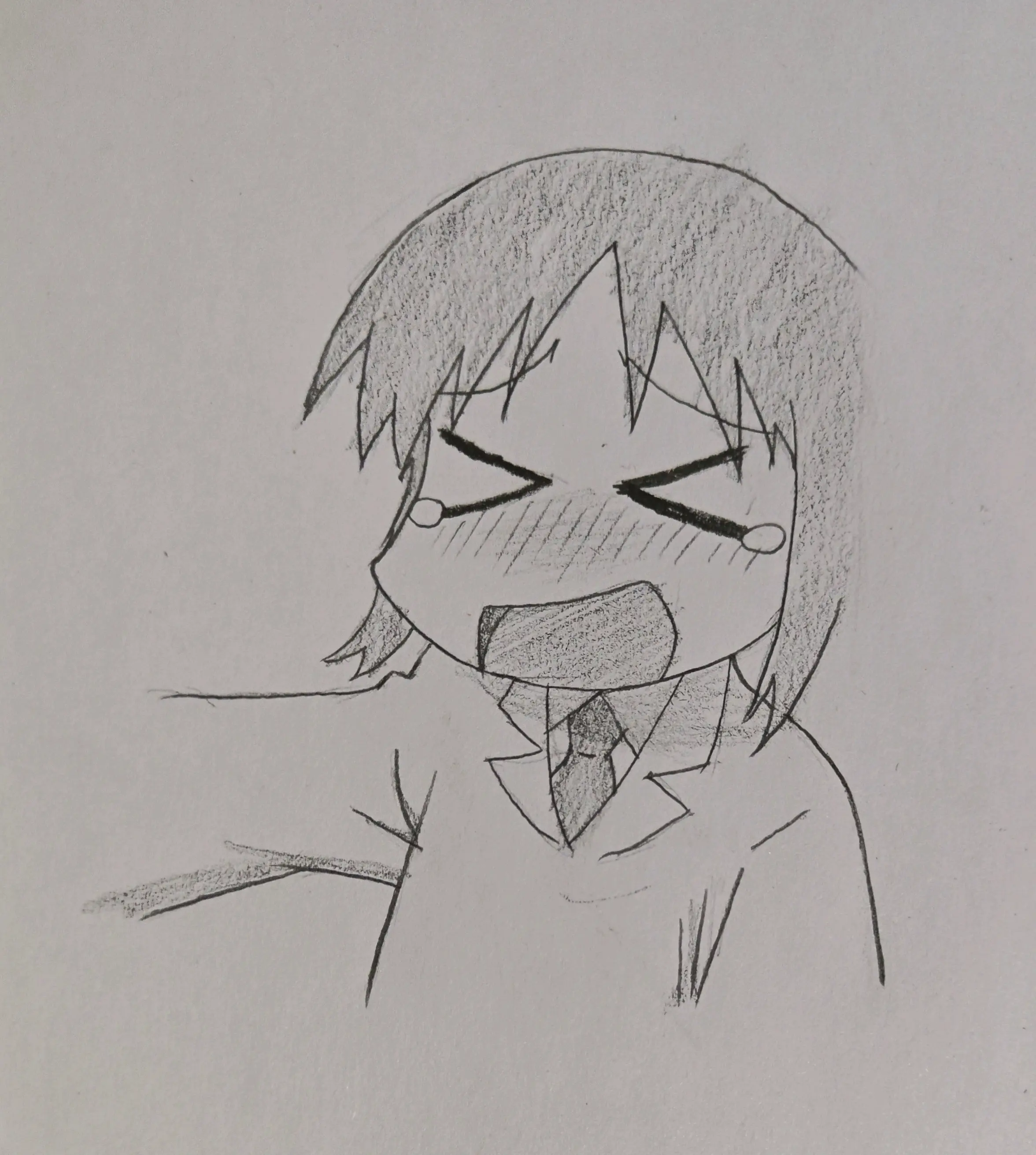 【轻音少女】及【日常】角色手绘. - 哔哩哔哩