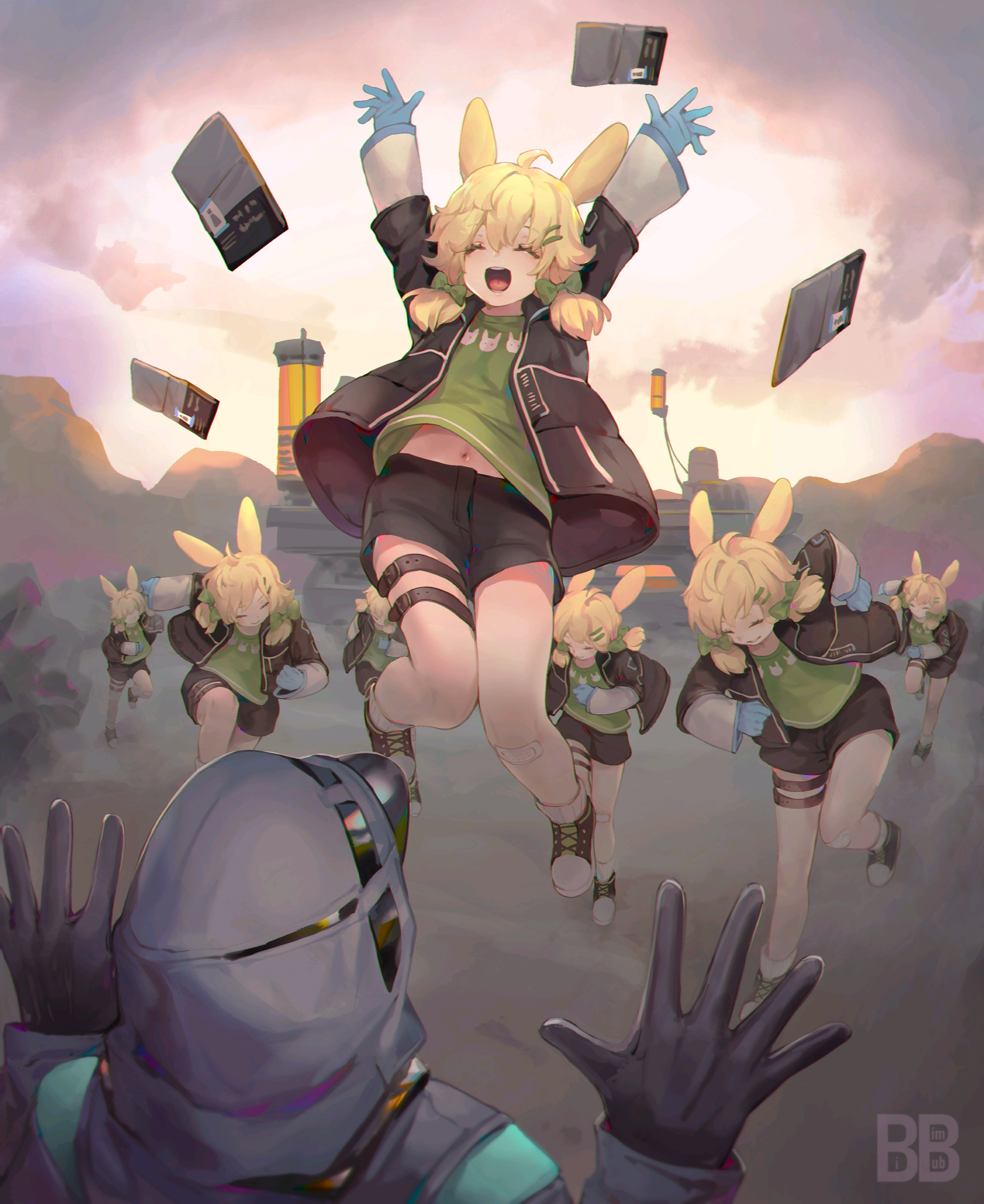 p站明日方舟图片搬运