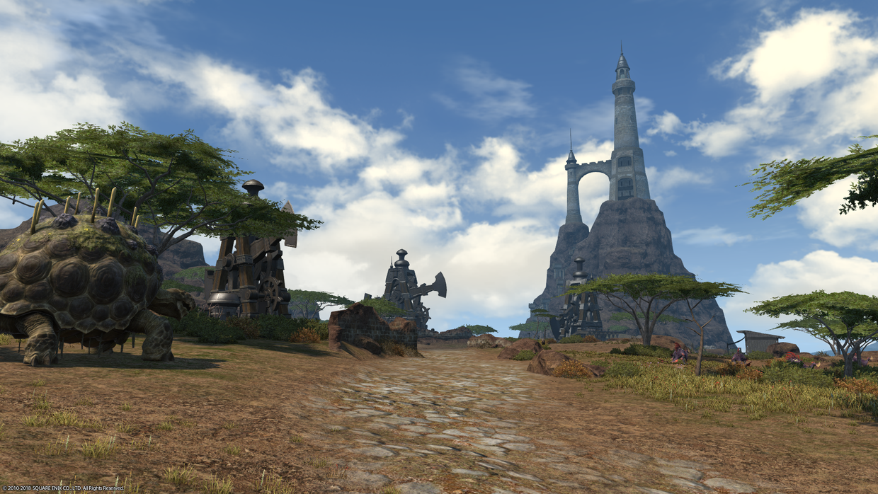 探秘艾欧泽亚细数那些隐藏在地图角落的小彩蛋西萨纳兰