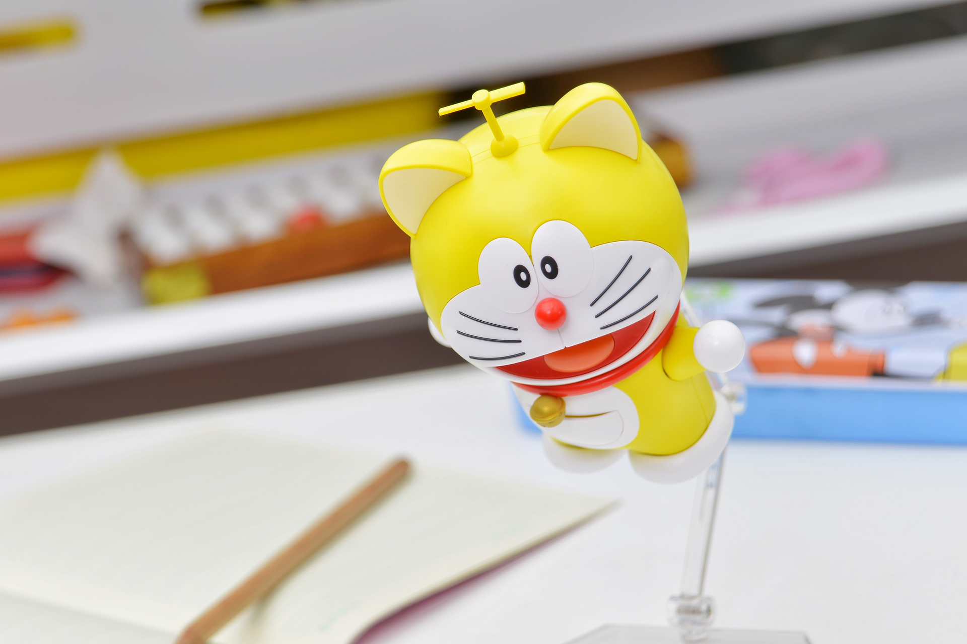 童年的蓝胖子怎么变成了黄色figurerisemechanics元祖哆啦a梦玩评