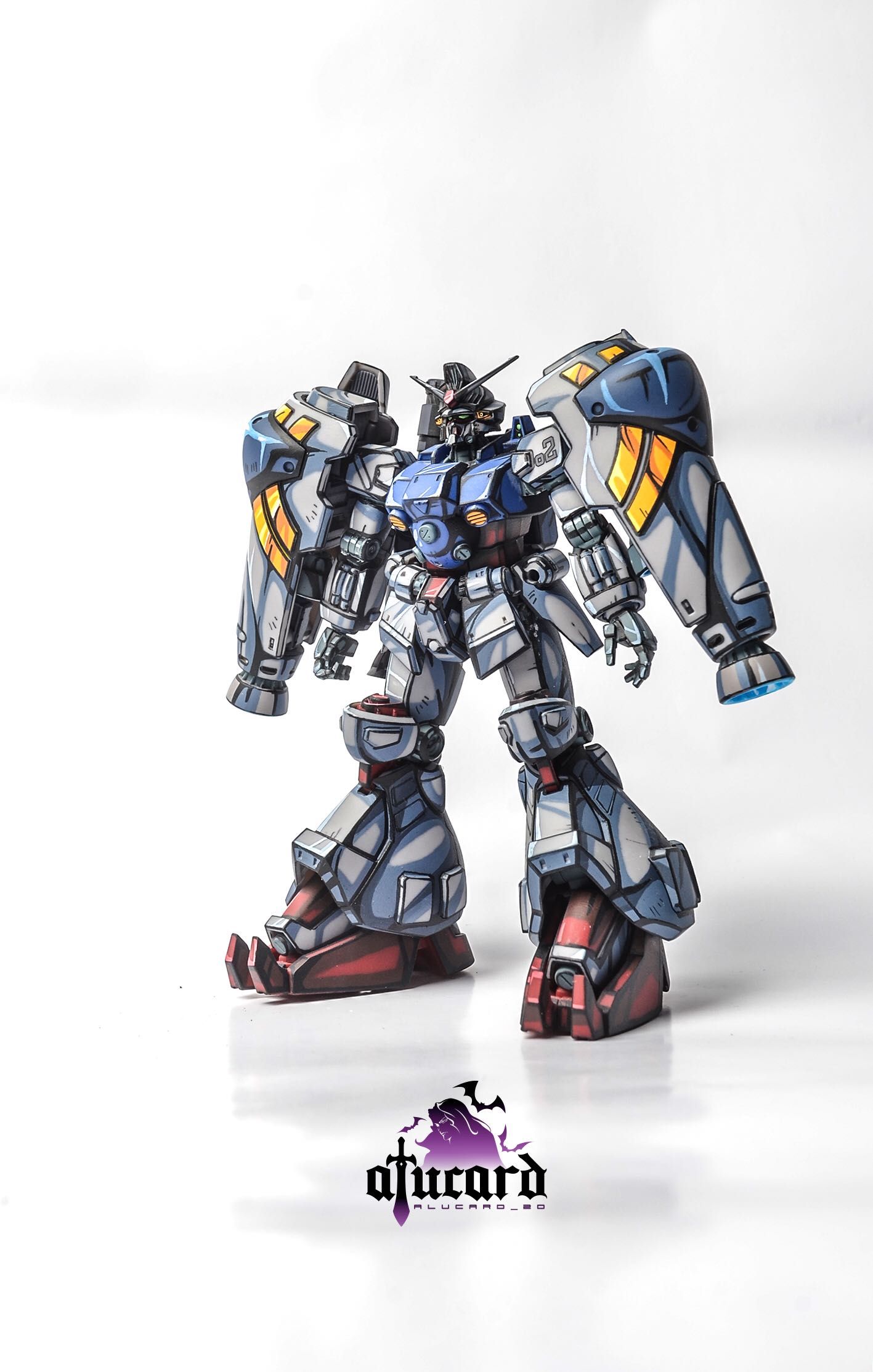 达人佳作:二次元涂装 robot魂 gp02