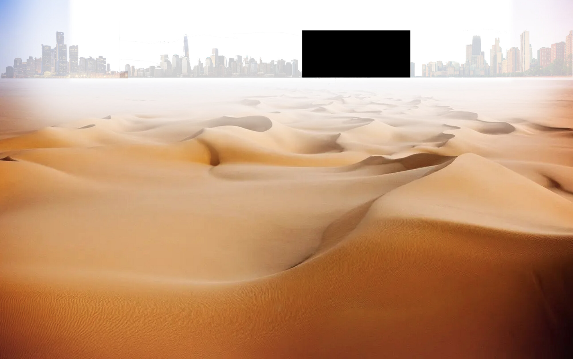 海市蜃楼常在海上和沙漠中产生，那么它们是怎么形成的呢？看完明白了_城市