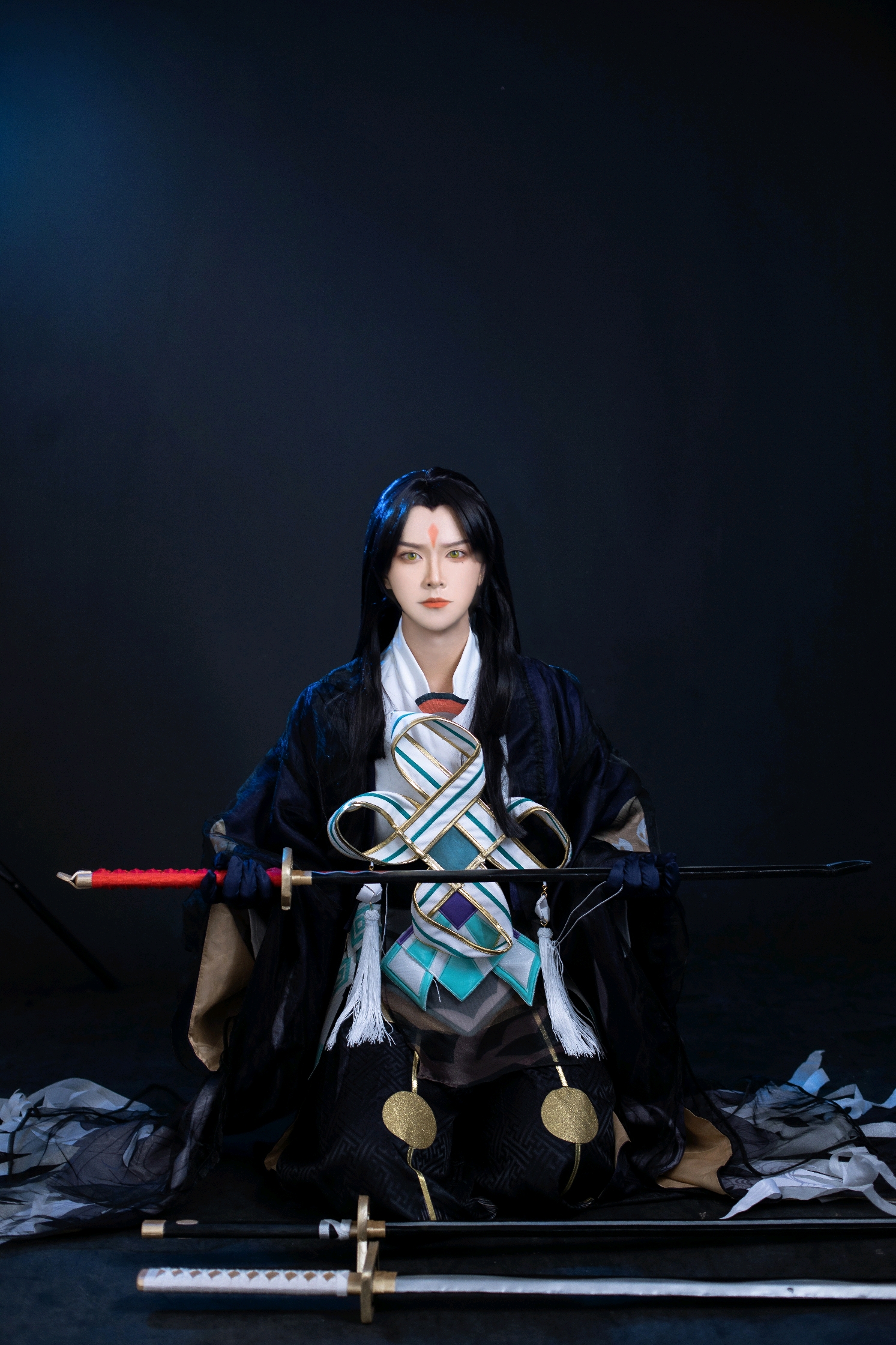 阴阳师鬼切龙胆霖心cos