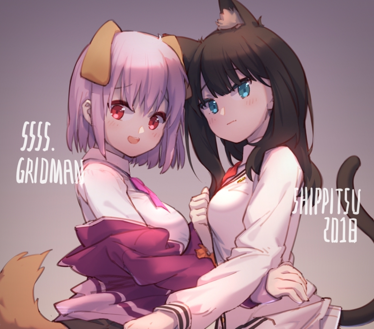 gridman】新条茜与宝多六花超清图片!