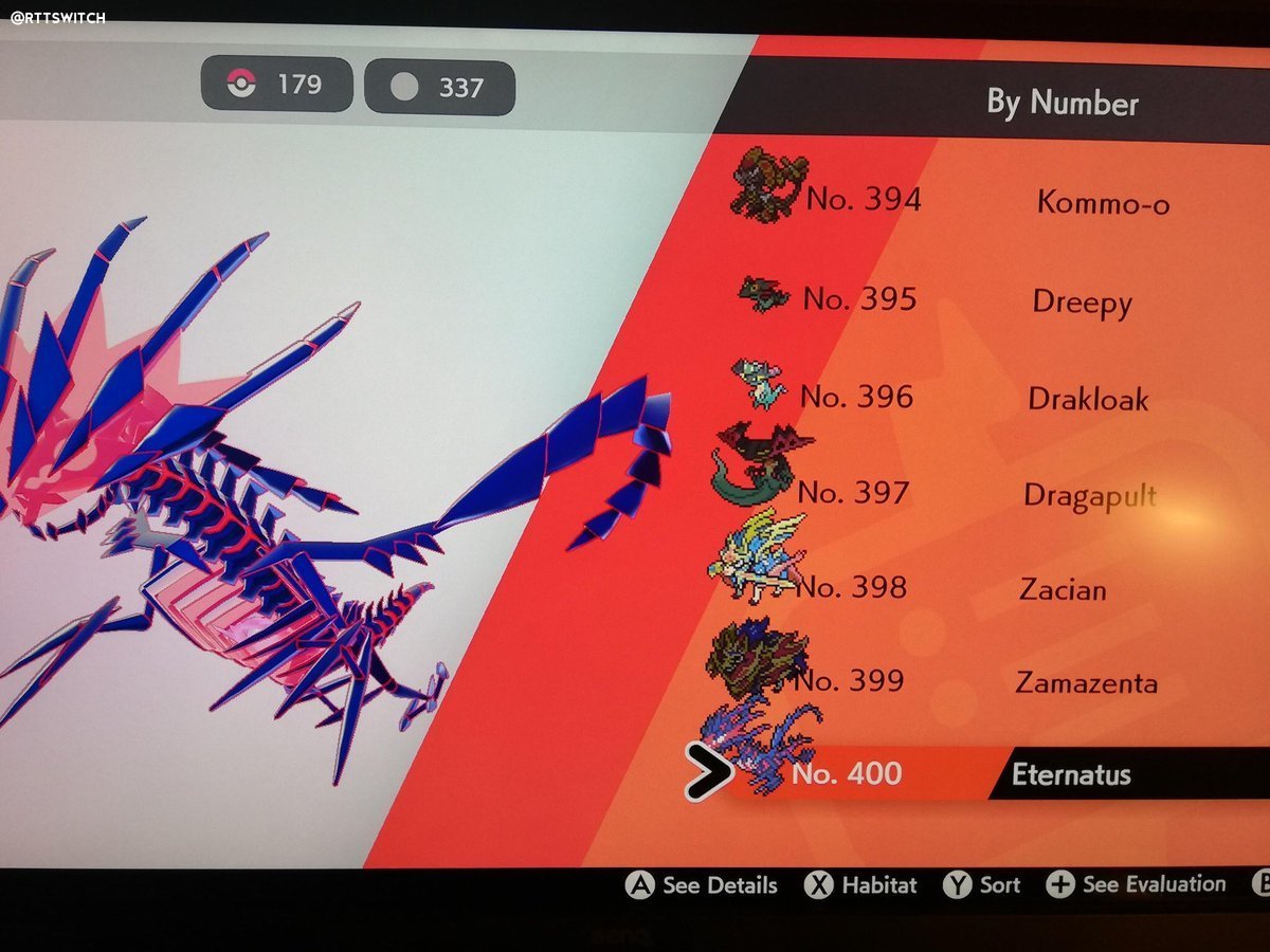 《宝可梦剑盾》通关可解锁更多图鉴 神兽幻兽几乎绝种