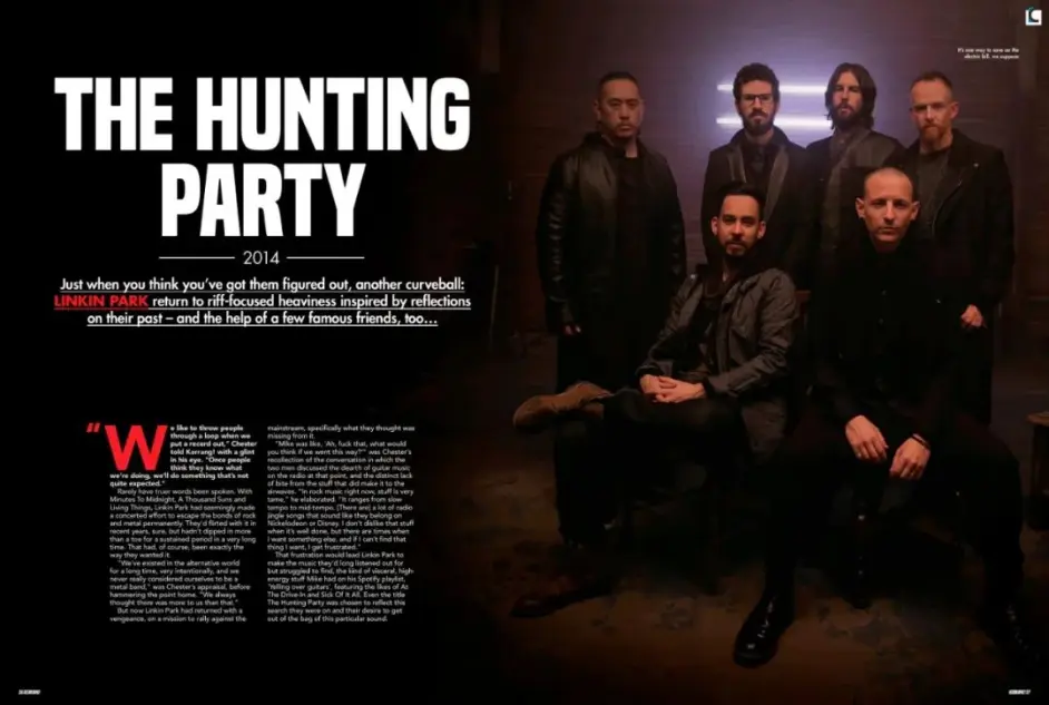 Linkin Park Forever 第六张专辑 The Hunting Party 哔哩哔哩