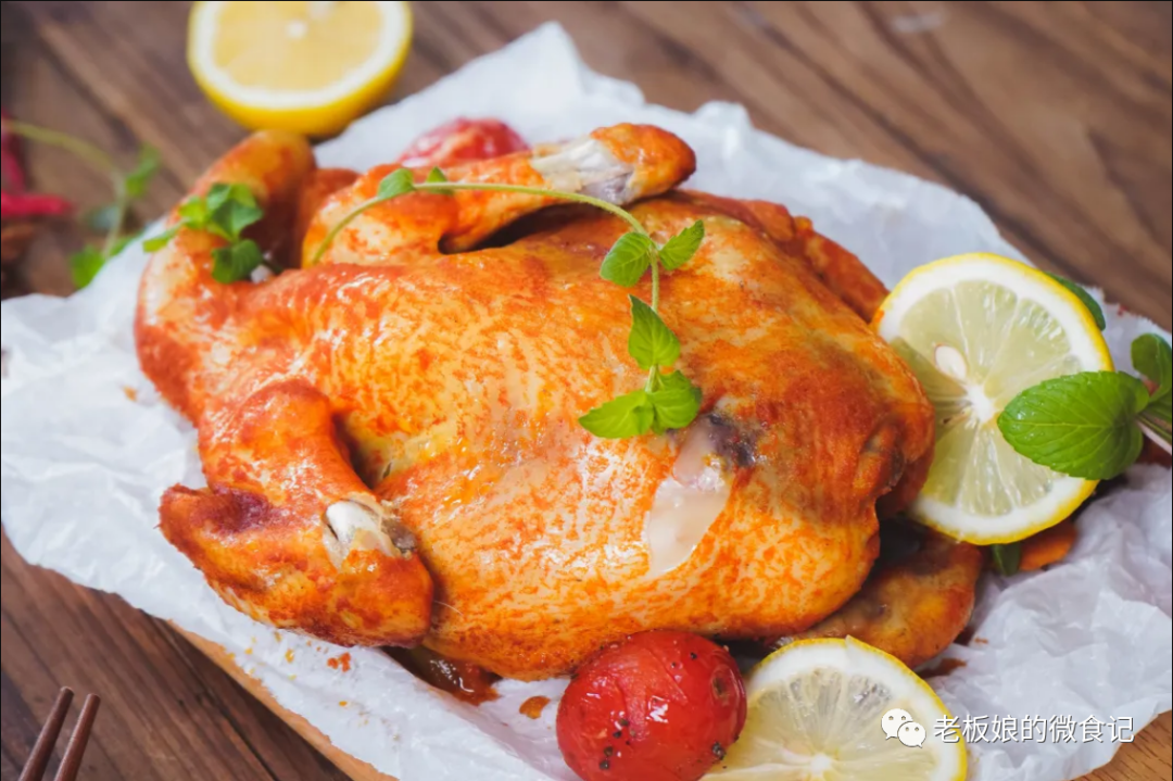 孩子点名要吃的烤鸡皮酥肉嫩太香了