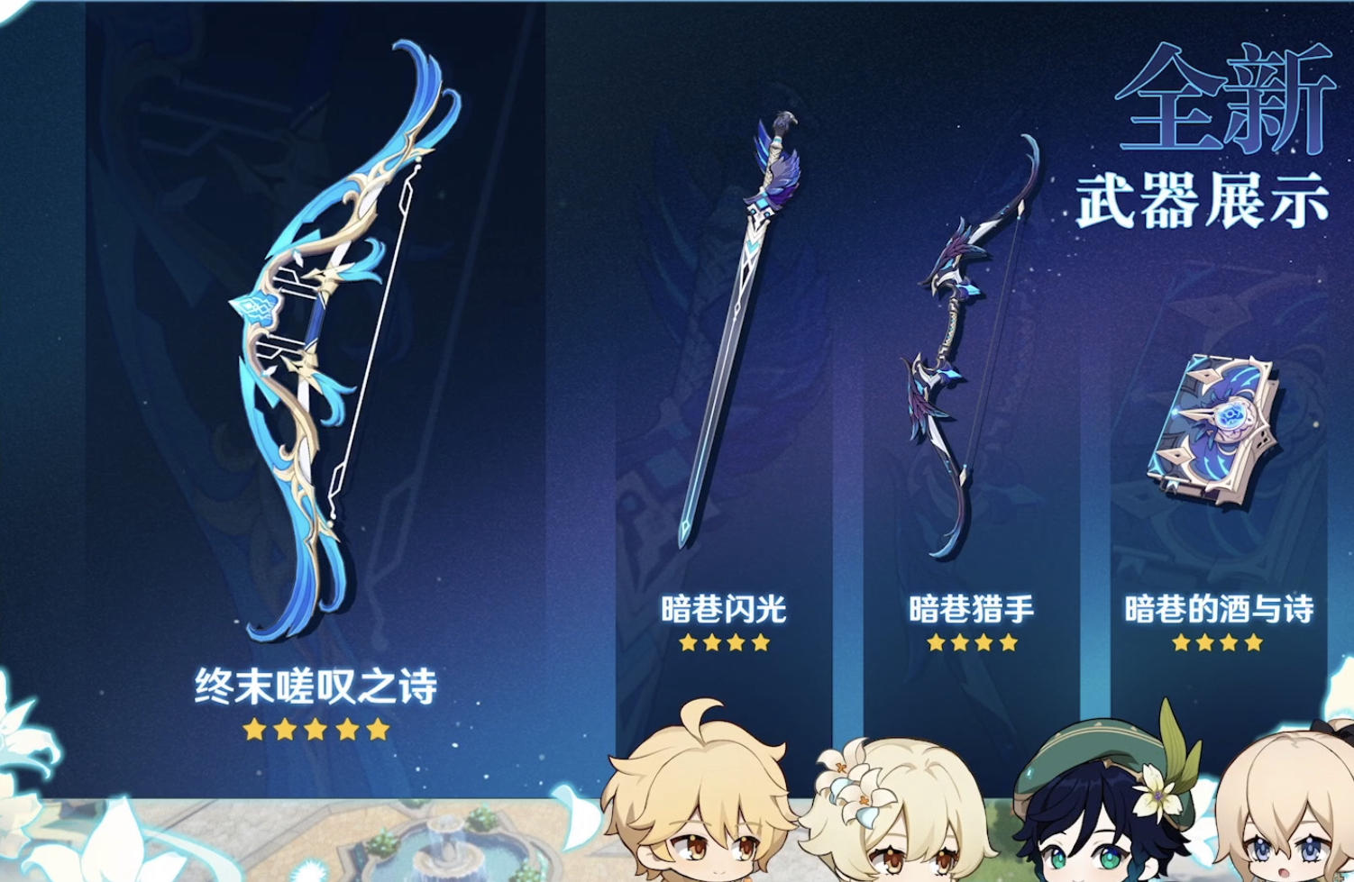 原神1.4版本:温迪和公子复刻!