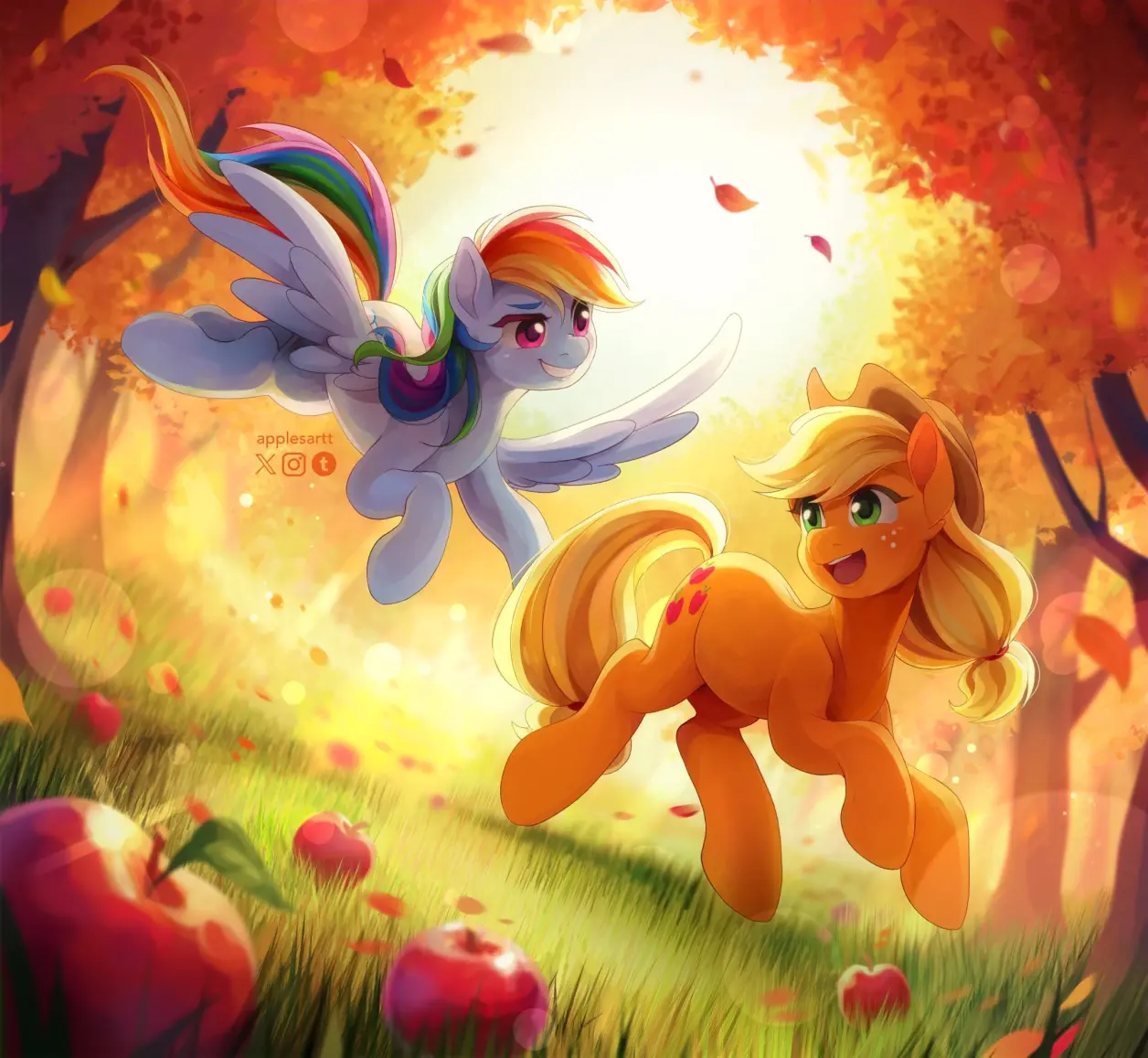 【mlp美图存档】每周虹林檎（1/8-1/14）
