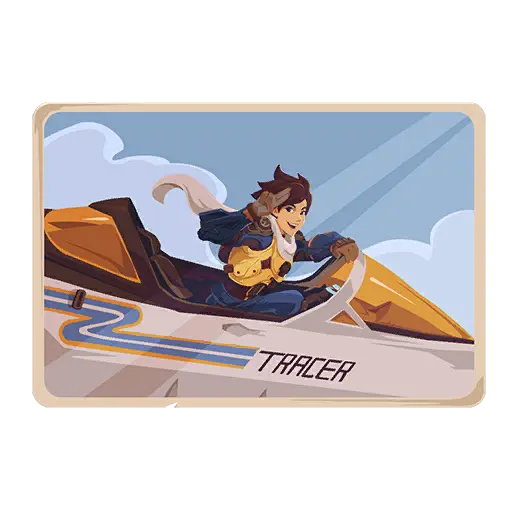 守望先锋 猎空 喷漆