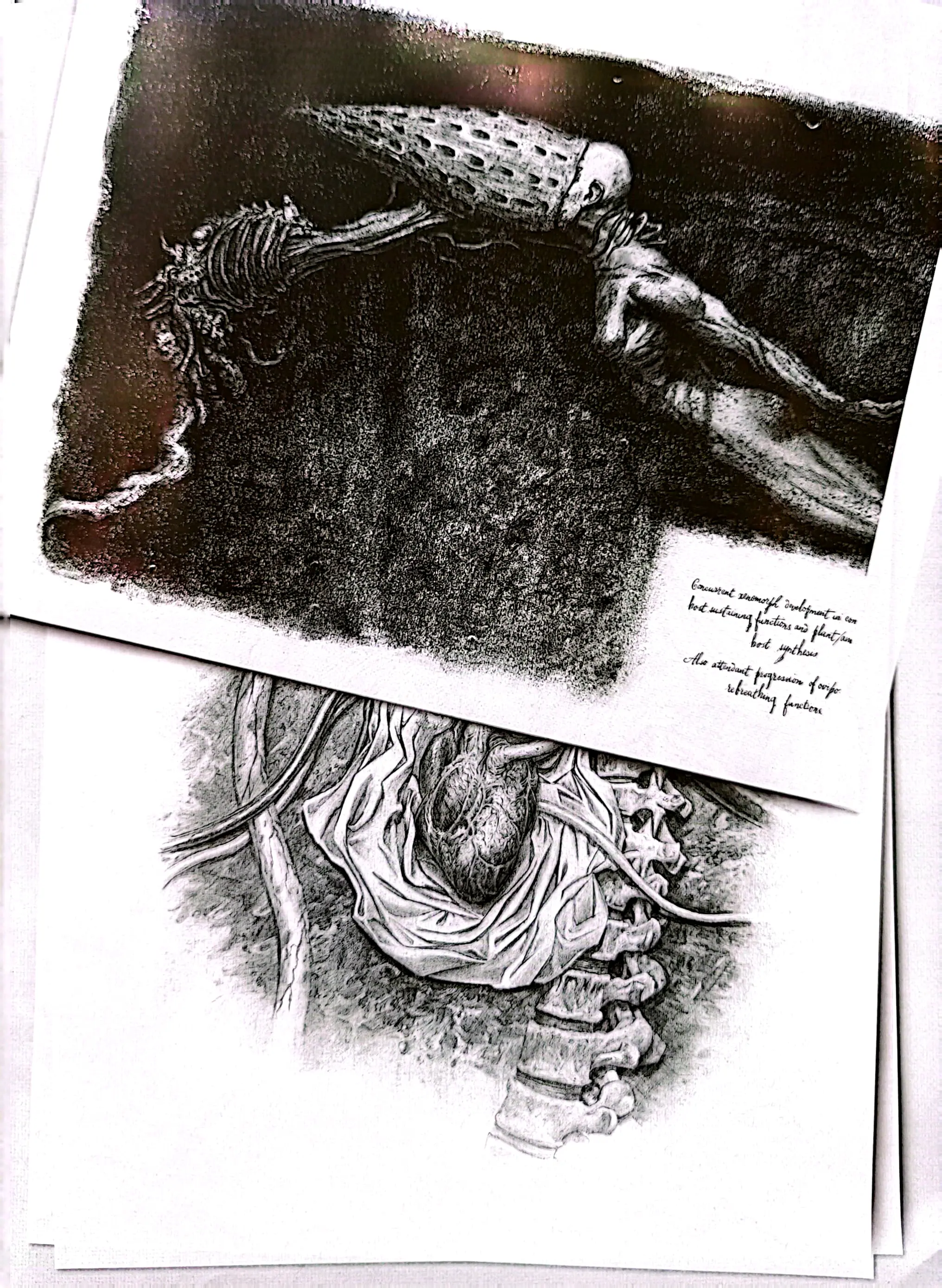 《异形》大卫手稿 赏析 - 下 - 哔哩哔哩