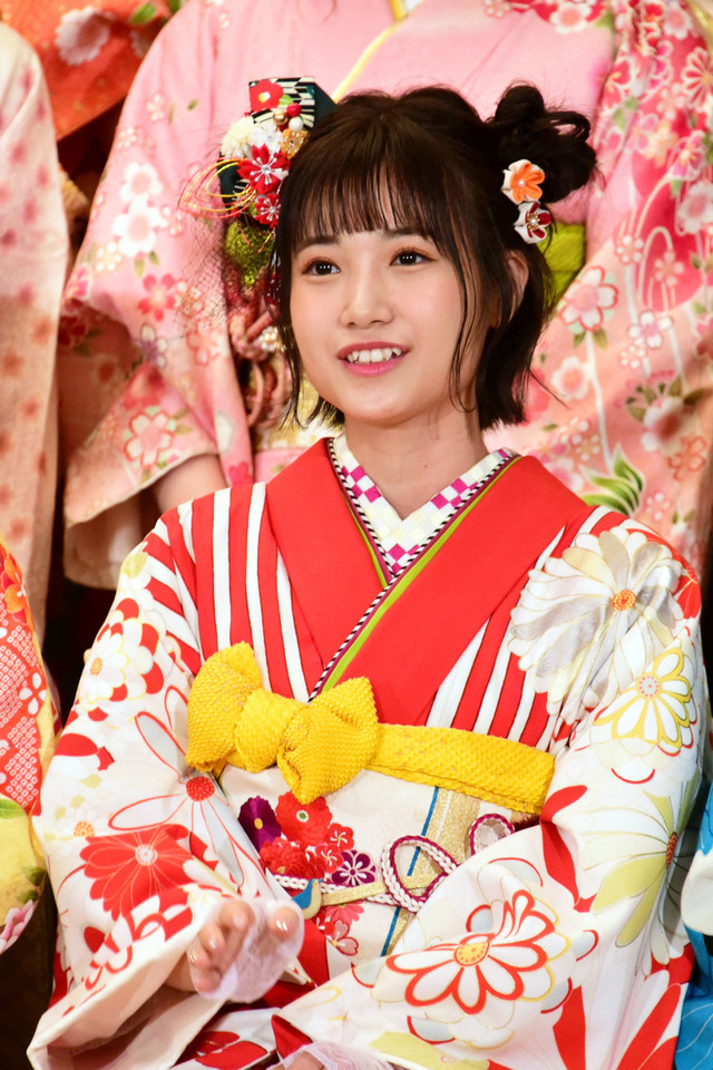 44名和服美女齐聚akb48成人式荻野由佳今年目标总选第一