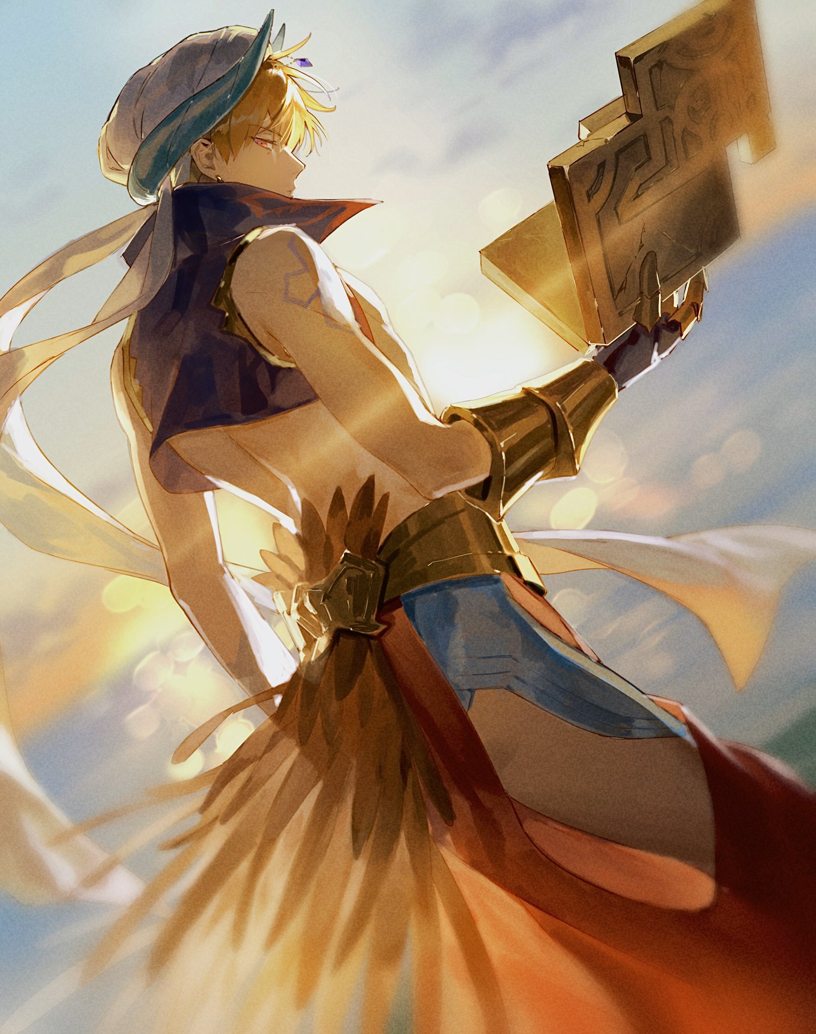【Fate/pixiv】黄金の最古英雄王——吉尔伽美什 - 知乎