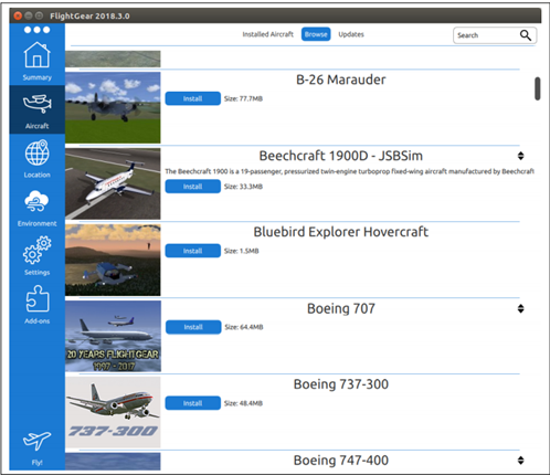 flightgear 2018