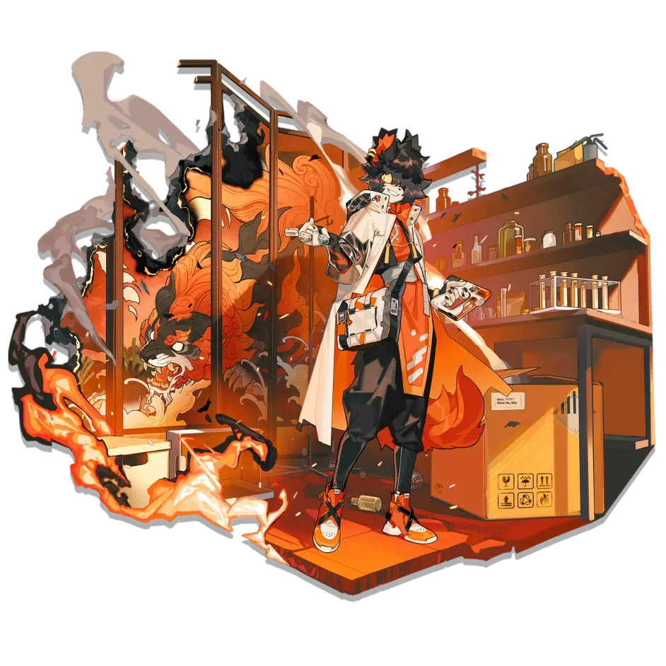 明日方舟画师一览 阿 吽 槐琥画师kuroblood 哔哩哔哩