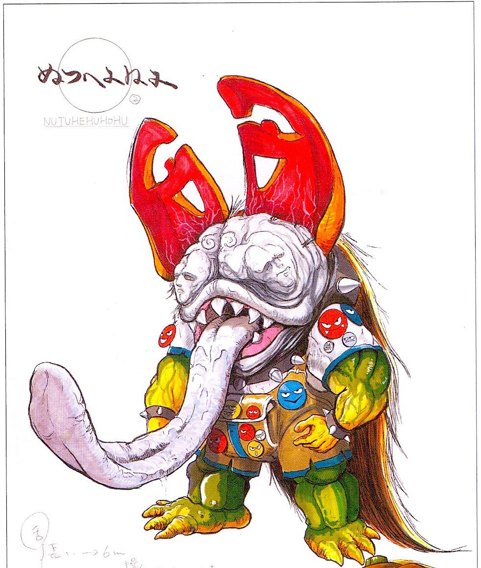 忍者战队隐连者:妖怪の设计原型,终