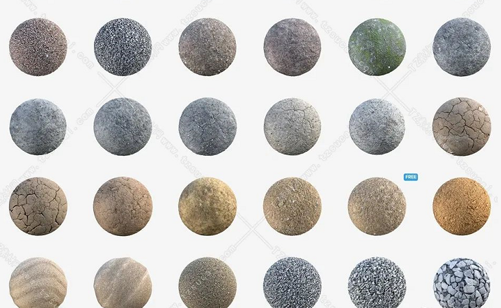 3dmax高清纹理贴图232gb 你想要的贴图里面都有