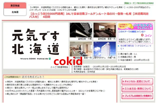Cokid 元気です北海道酒店优惠券攻略 哔哩哔哩