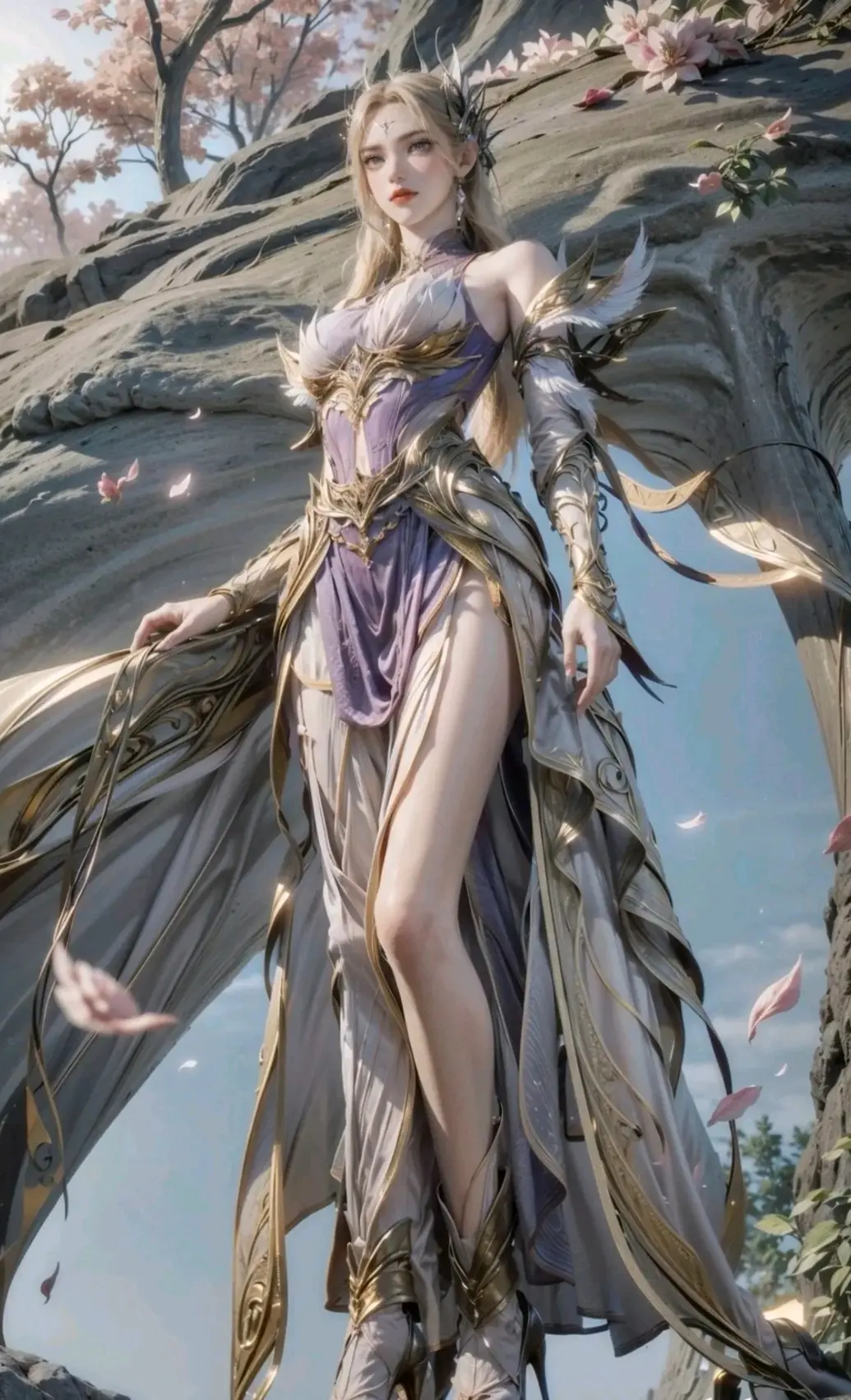 纤细长腿千仞雪