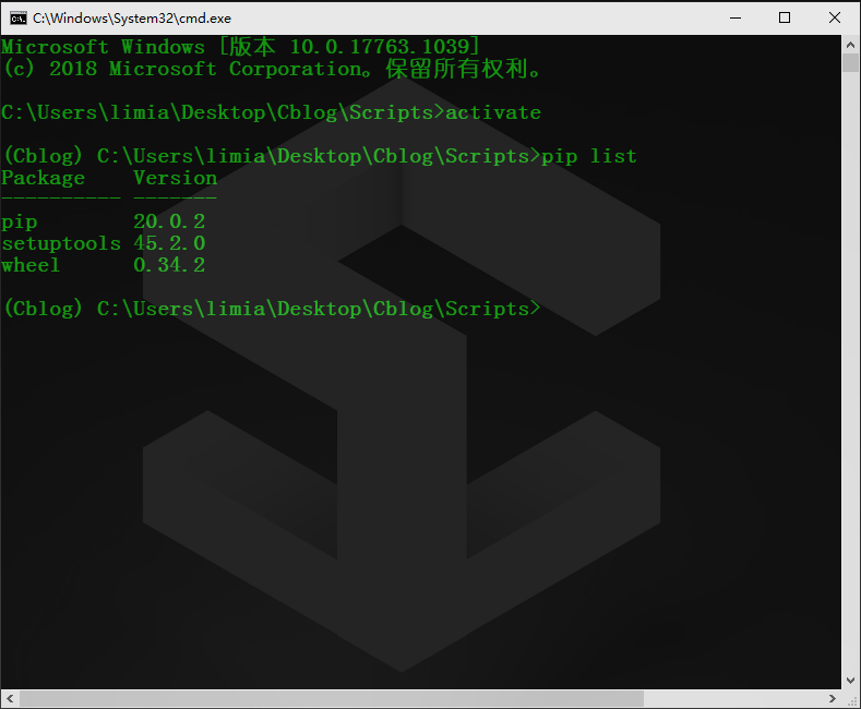 python虚拟环境 windows环境搭建_Windows系统下，Python虚拟环境搭建-CSDN博客